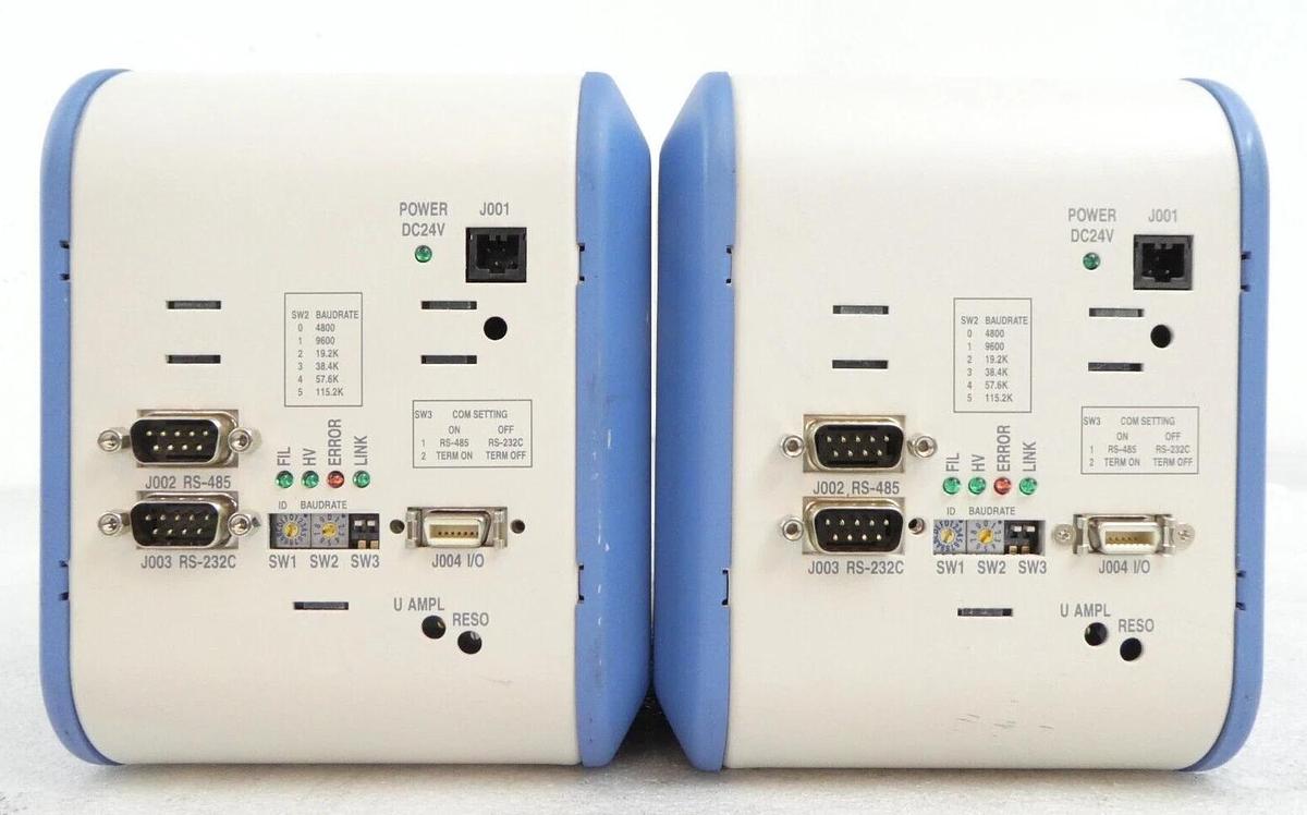 Used Anelva M-101QA-TDF Quadrupole Mass Spectrometer Reseller Lot of 2 Untested Spare
