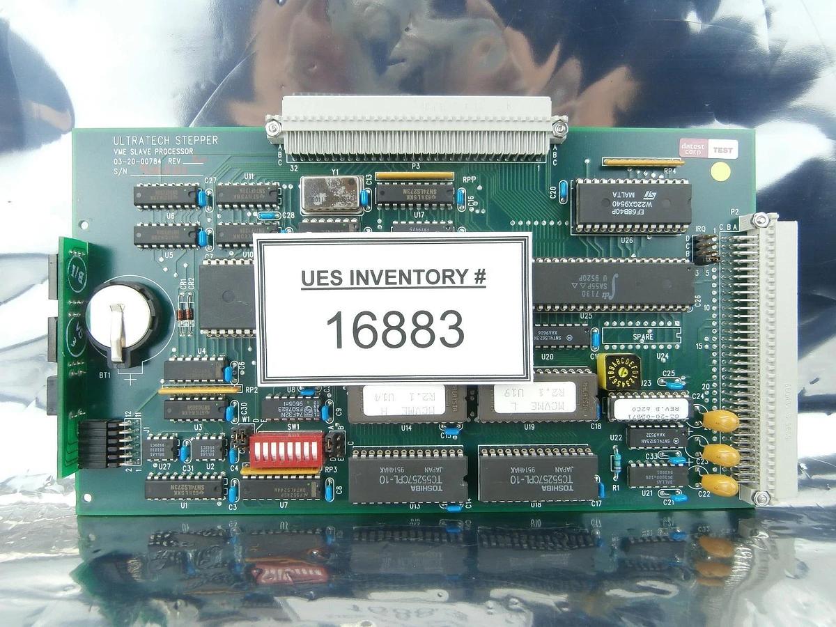 Used Ultratech Stepper 03-20-00784 VME Slave Processor Board PCB MCVME Titan Used