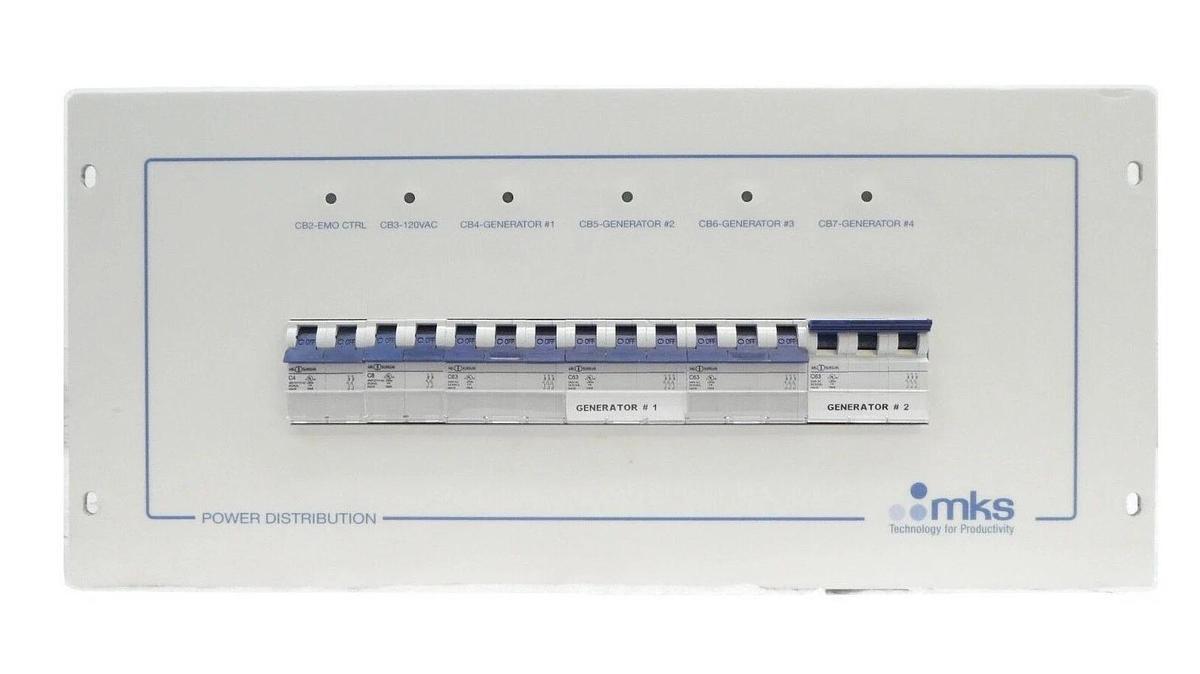 Used MKS Instruments 1053395 Ozone System Power Distribution AX8585 ASTeX Working