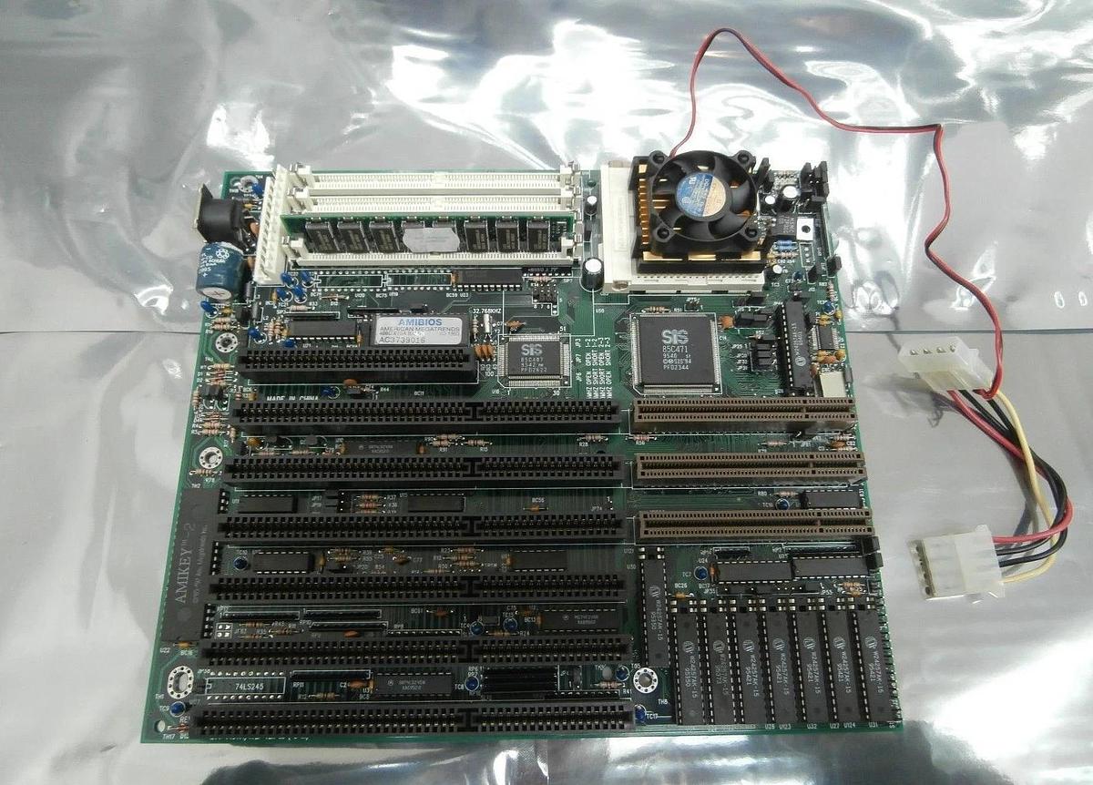 Used Soyo Group MV4-V4S471/472P Ver. 1.0 Motherboard PCB 805-01702-101 Used Working