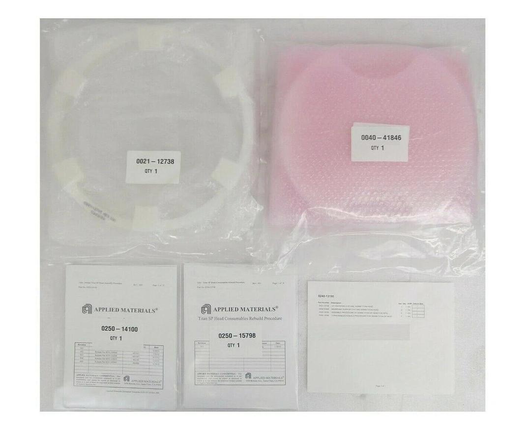 AMAT Applied Materials 0240-13190 300mm Titan SP Head Fixture Kit New Surplus