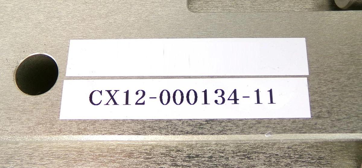 Used V-Tex CX12-000134-11 Pneumatic Gate Valve ROLLCAM TEL No Gate Working