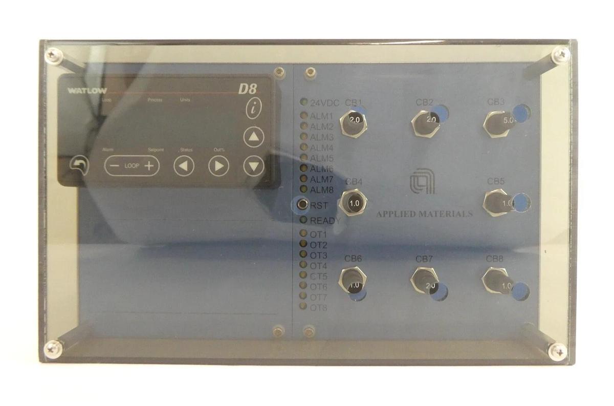 Used Buckles-Smith VAS104350-0347 Gasline Heater Control Unit AMAT 0040-99747 Working