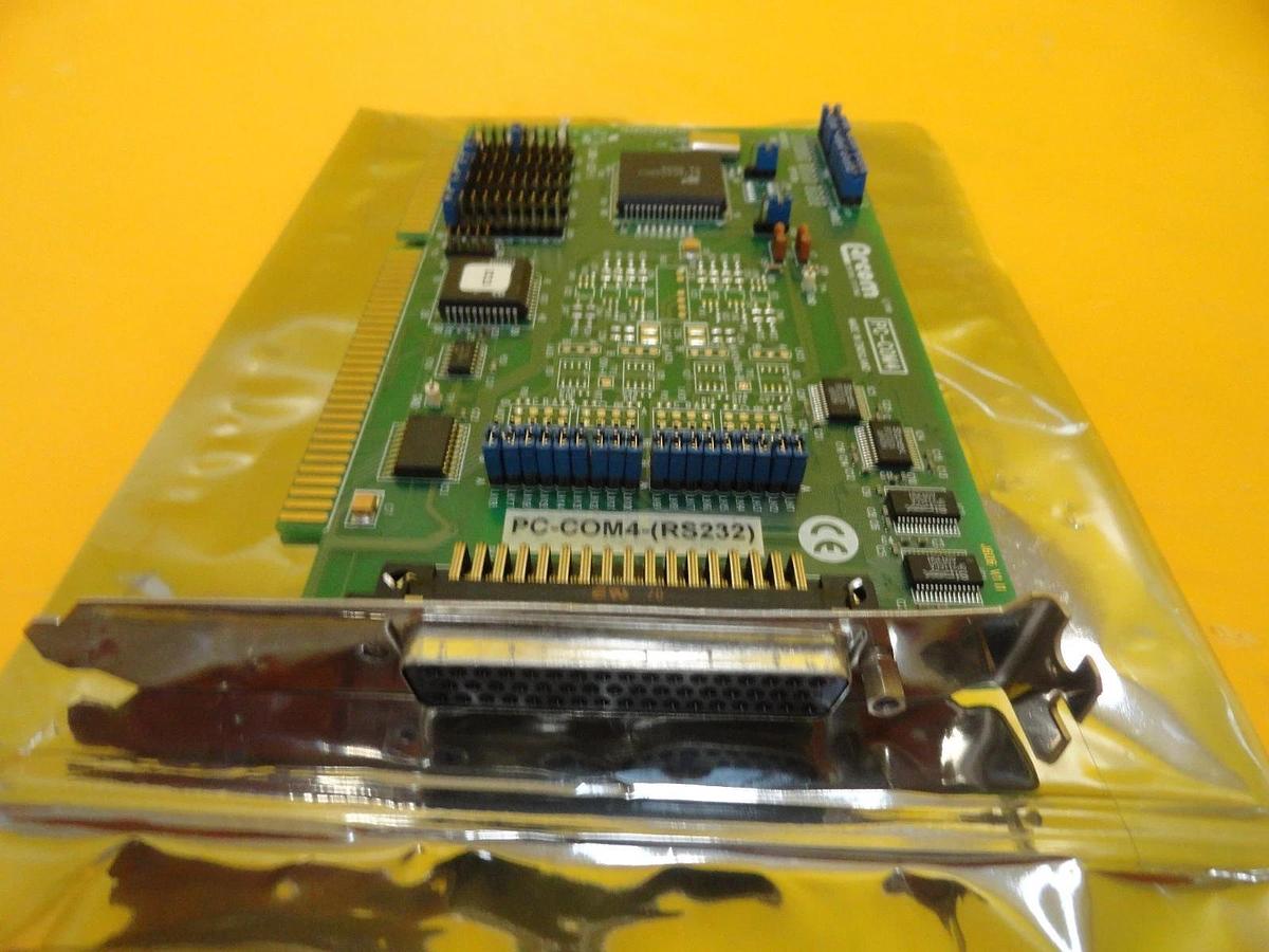 Used Arcom Control Systems PC-COM4-(RS232) RS232 Communications PCB Card PC-COM4 Used