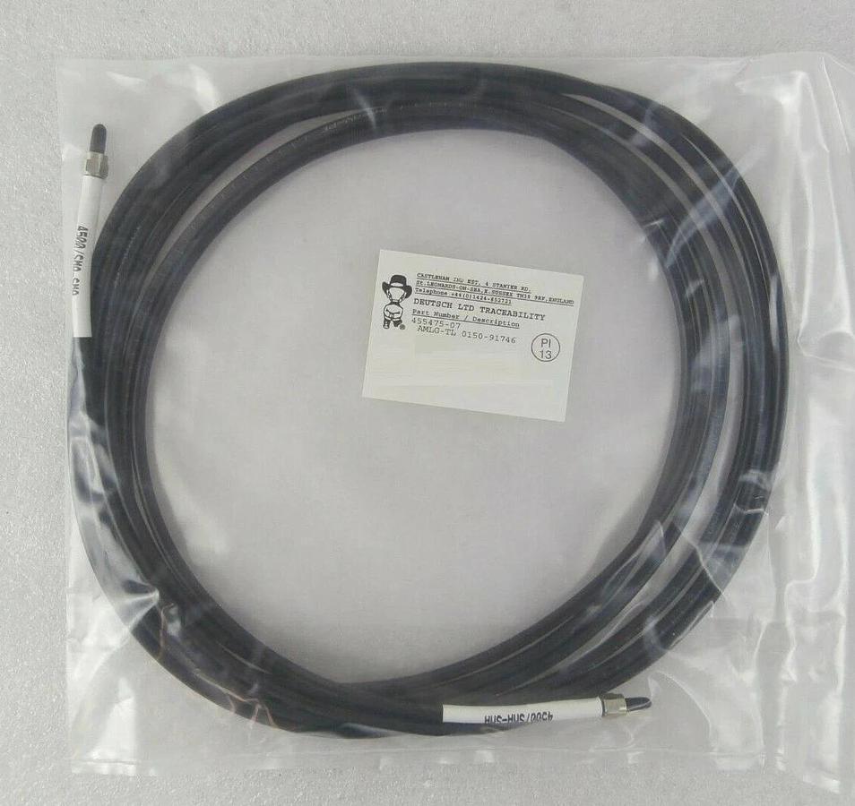 Used AMAT Applied Materials 0150-91746 4500MM/SMA-SMA 455475-07 Cable Lot of 2 New