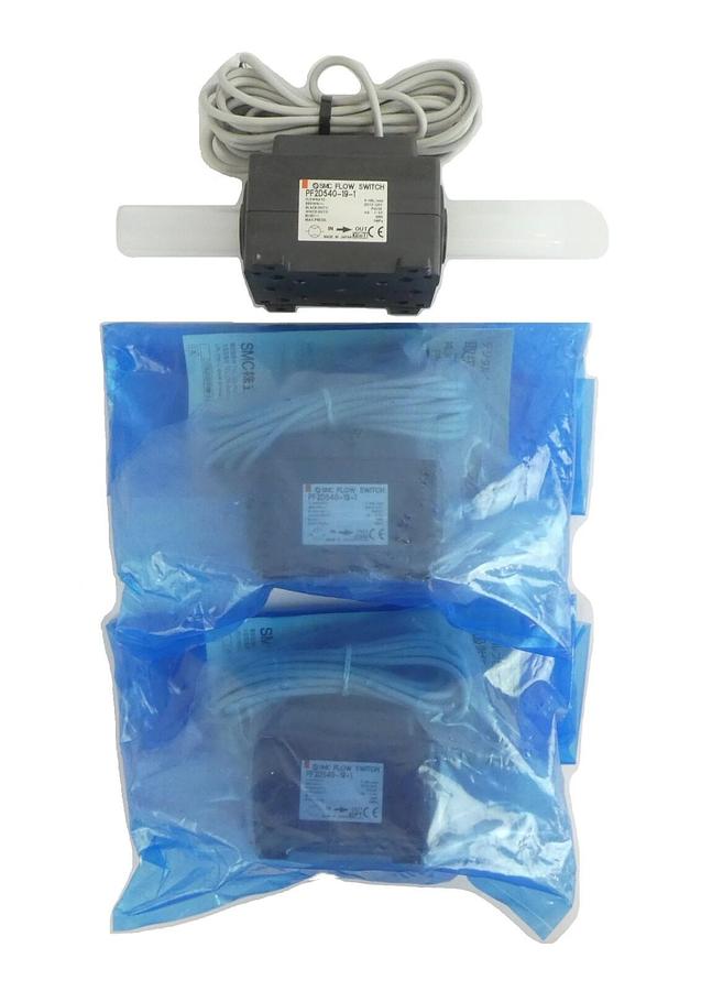SMC PF2D540-19-1 Digital Flow Switch Reseller Lot of 3 New Surplus