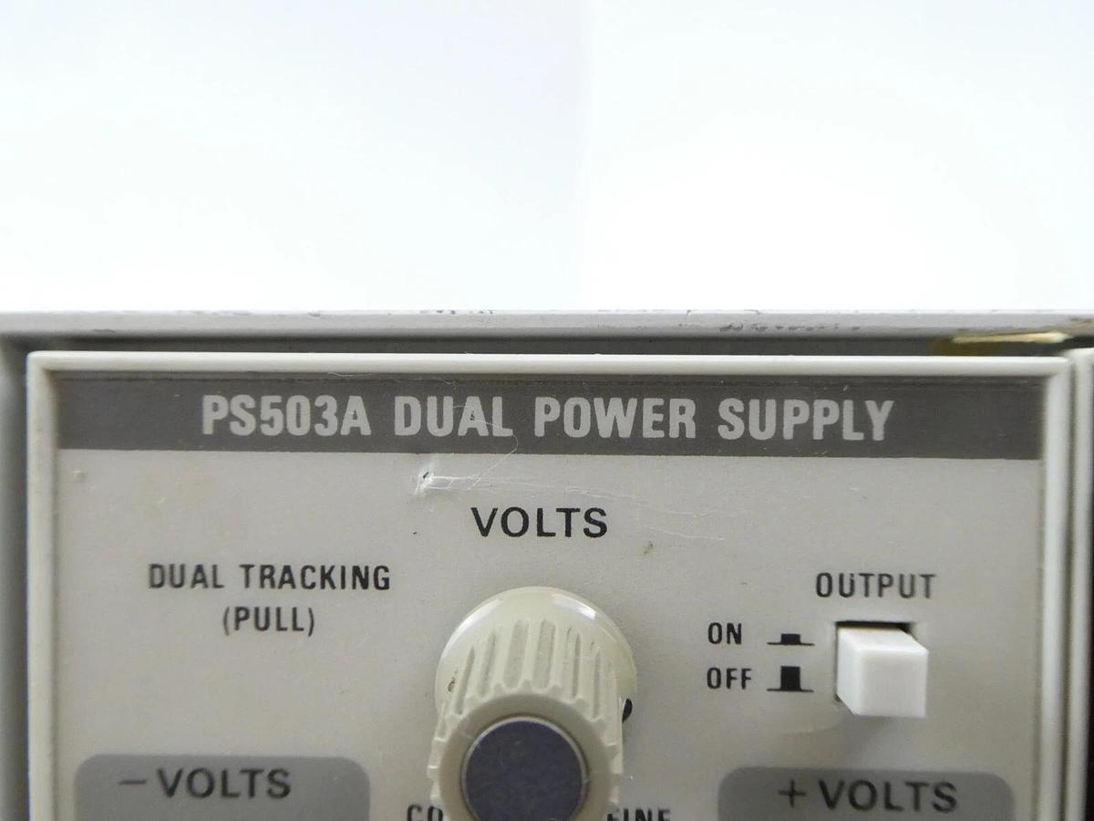 Used Tektronix TM503 Dual Digital Multimeter DM501A with PS503A Working Surplus