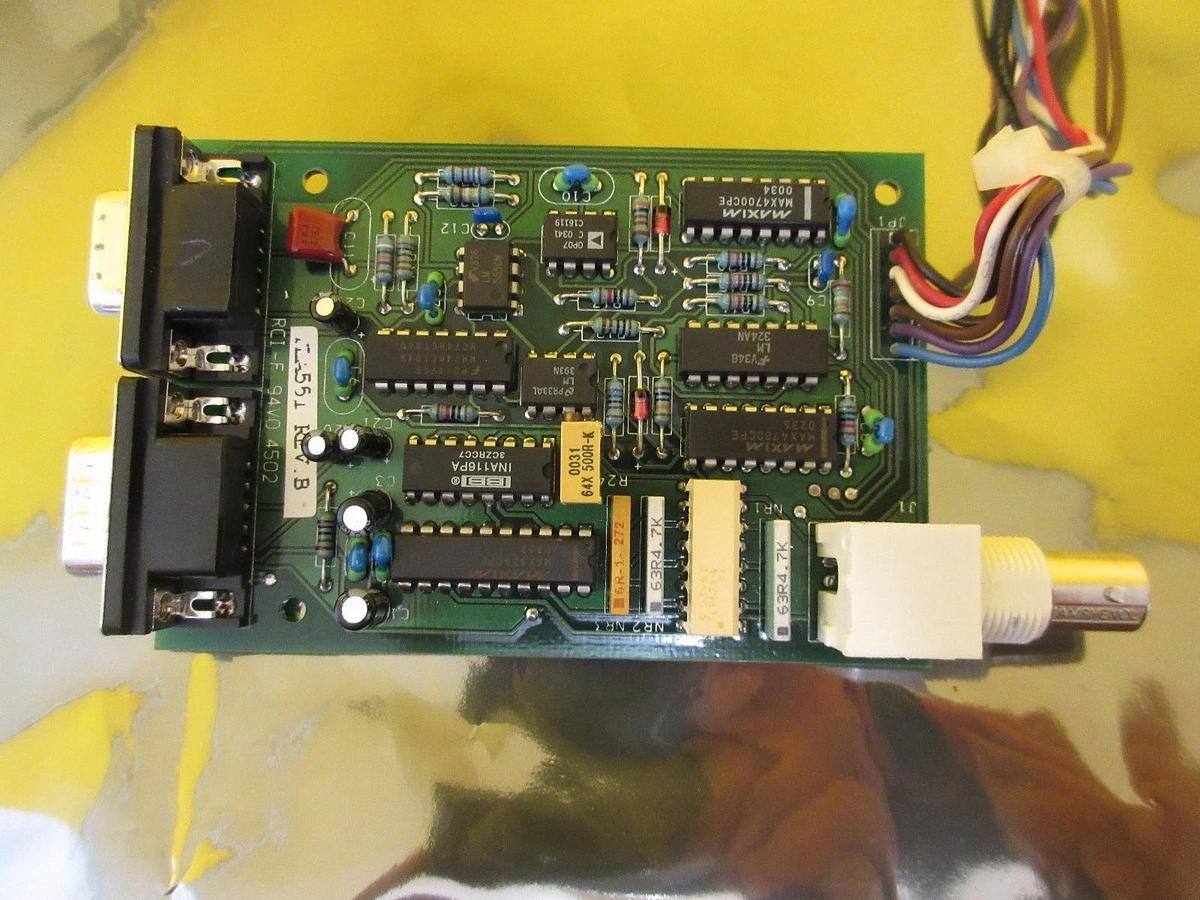 Used Arcom Control Systems TLA 551 Thermistor Elecrode Sensor Board PCB RCI-F Used