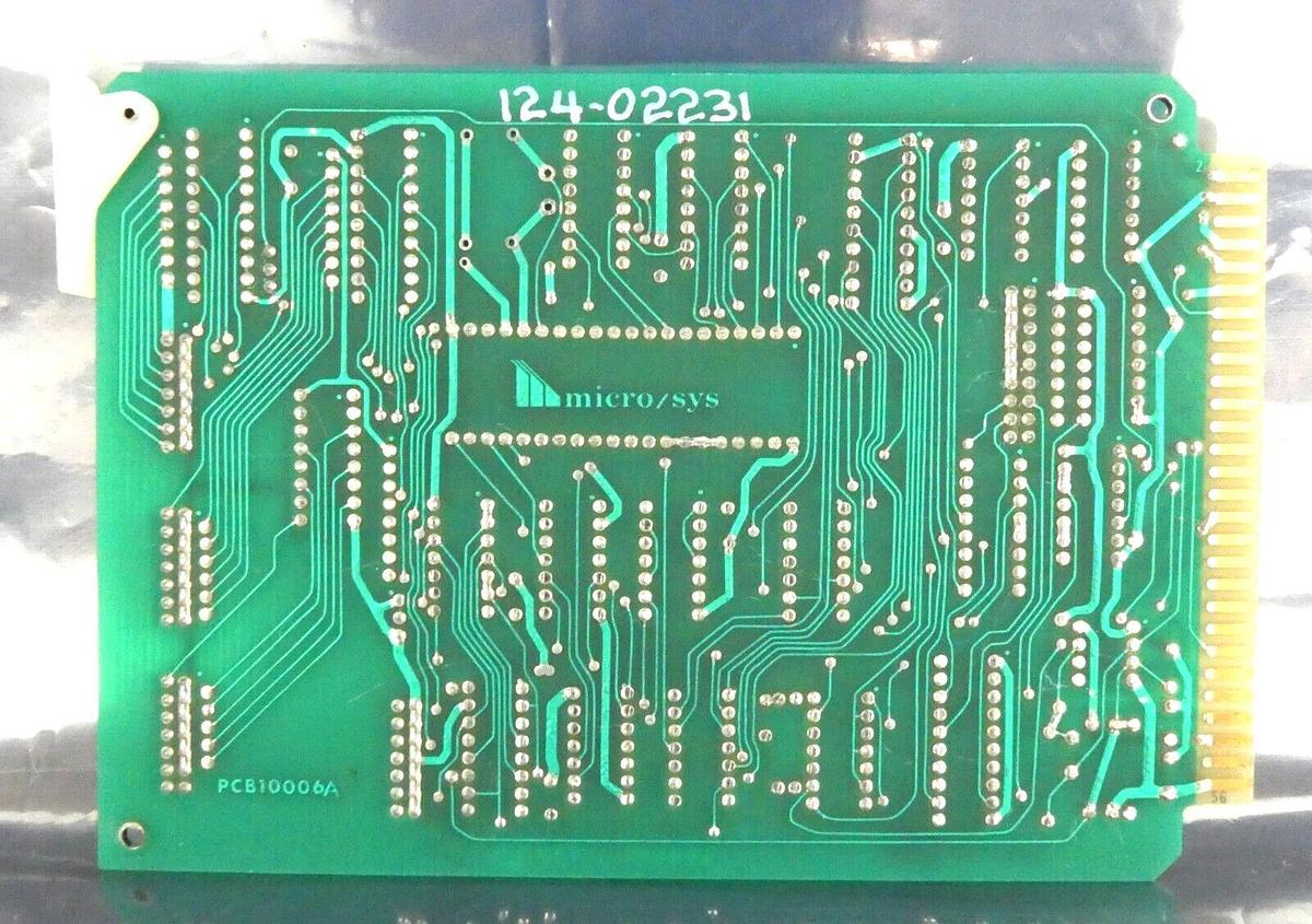Used Micro/Sys SB8355 PCB Card TMR AG Associates Heatpulse 2100-0090 Working Surplus
