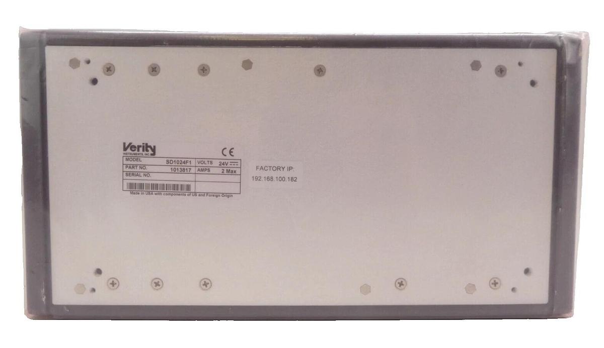 Verity Instruments 1013817 EPD sEPD H Sensor SD1024F1 TEL 3D80-000906-42 New