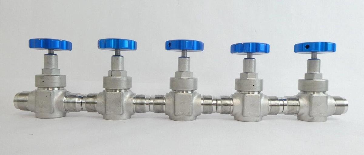 Used IHARA 9C16 Bellows Manual Valve 10k-3/4 Reseller Lot of 10 Working