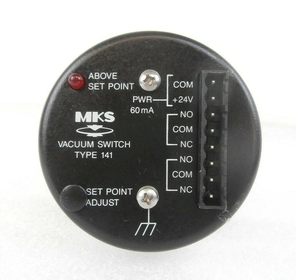 Used MKS Instruments 141AA-00010BB Baratron Pressure Transducer Type 141 Working