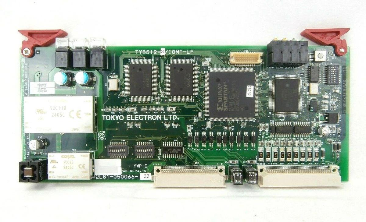 Used TEL Tokyo Electron 2L81-050066-32 Power Supply PCB Card TYB512-3/IOMT-LF Spare
