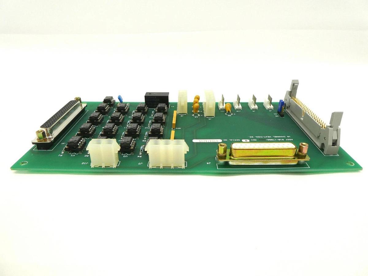 Used Lam Research 810-17082-001 16 Channel Heat/Cool Board PCB FPD Continuum Spare