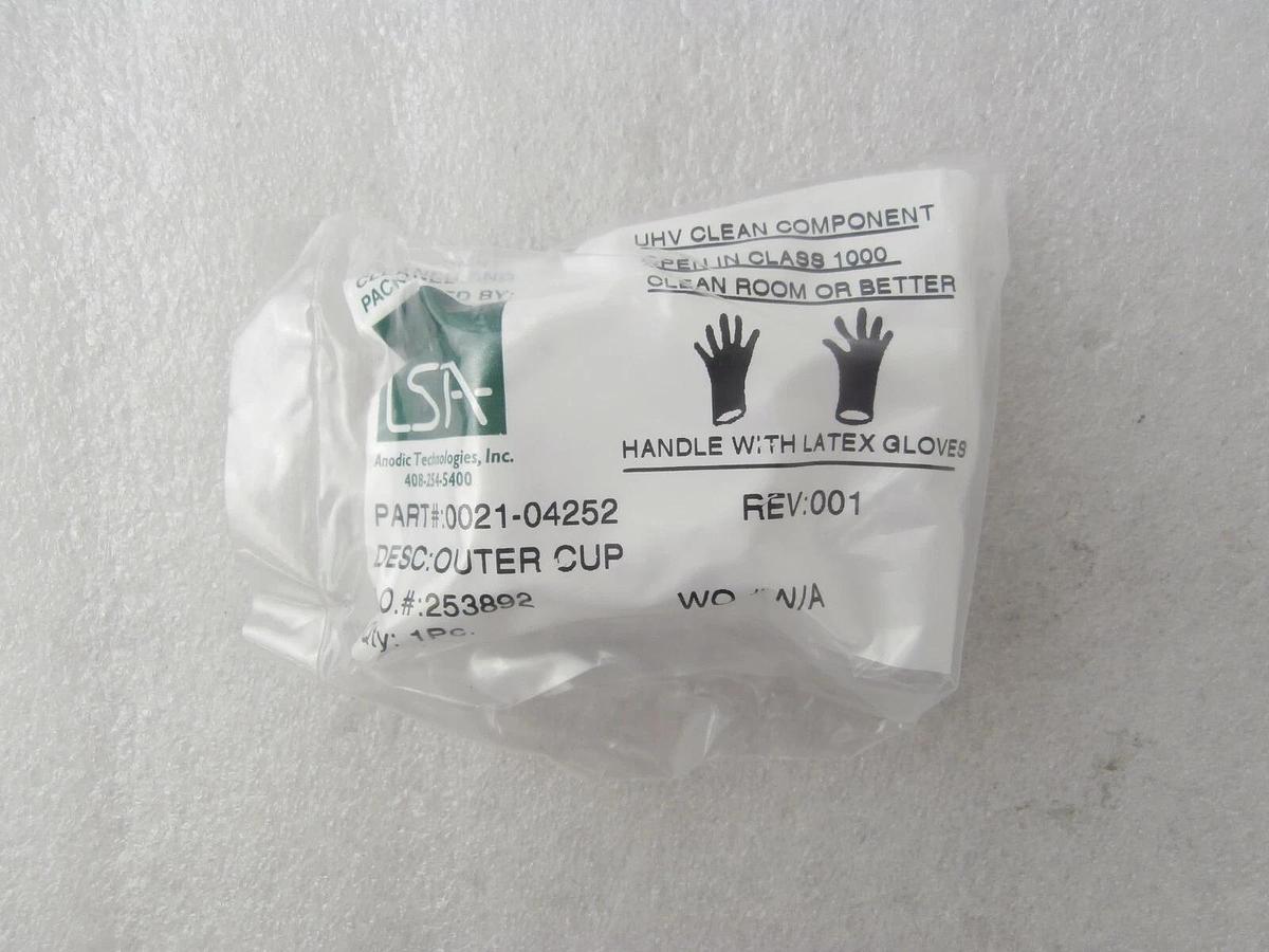 Refurbished AMAT Applied Materials 0021-04252 Outer Cup Reseller Lot of 4 Refurbished