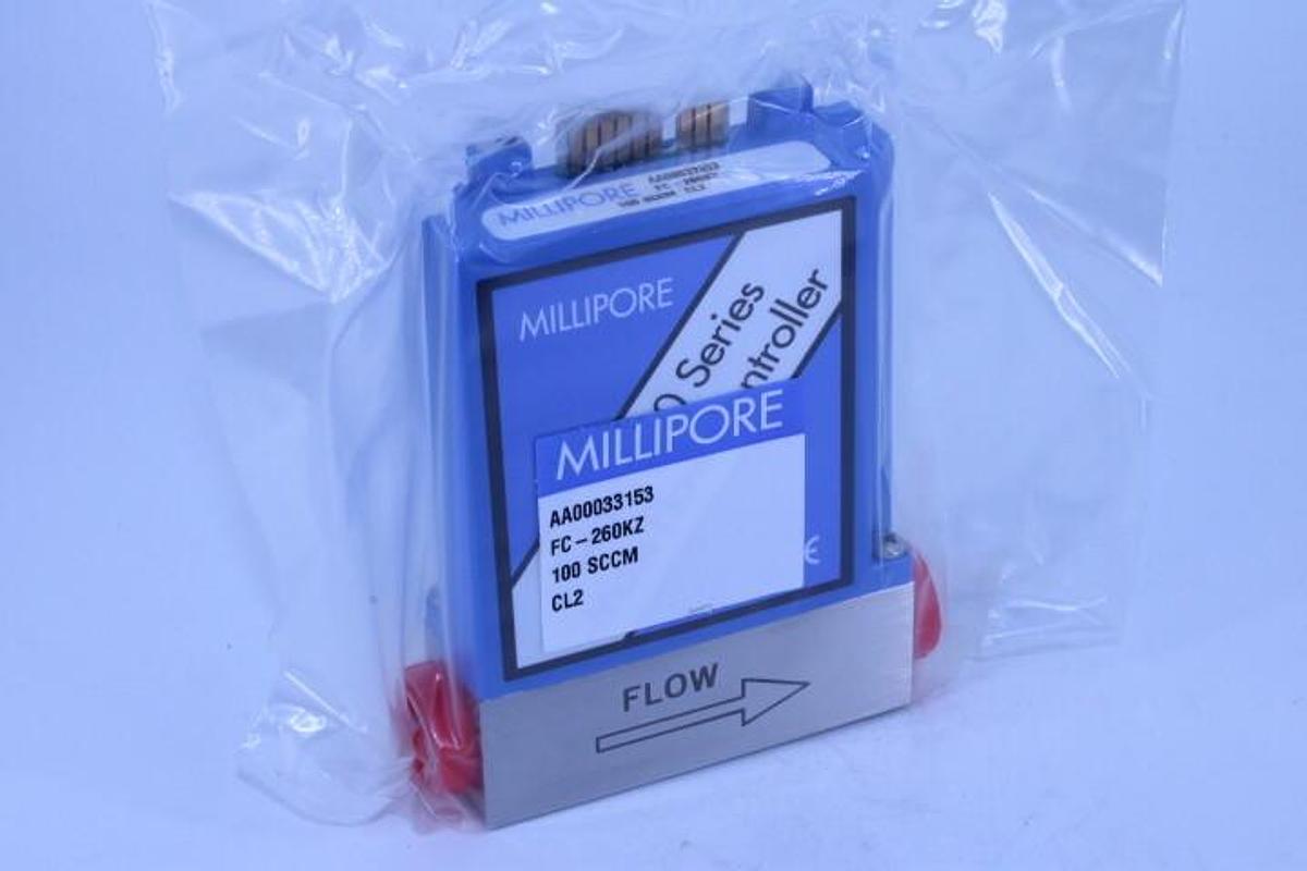 Used Millipore FC-2979MEP5 Mass Flow Controller 200 SCCM N2 Used Working