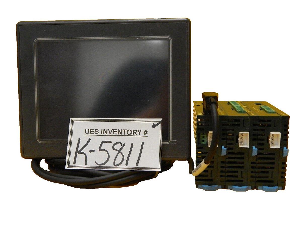 Used Matsushita NAiS Programmable PLC System AIGT3100B FP0-E16 FP0-A21 Working