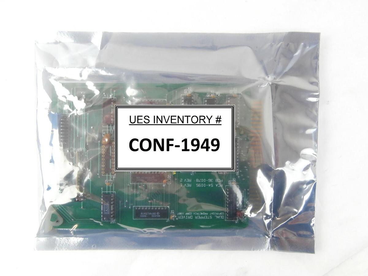 Refurbished Prometrix 54-0095 Dual Stepper Driver PCB Card 36-0078 Manufacturer Refurbished