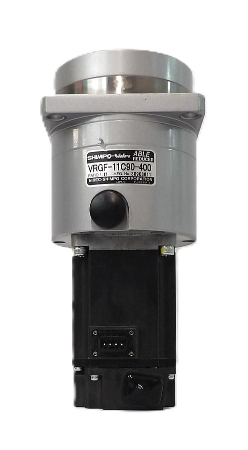 Used Mitsubishi HF-KP43 AC Servo Motor VRGF-11C90-400 TEL 5084-000505-11 Working