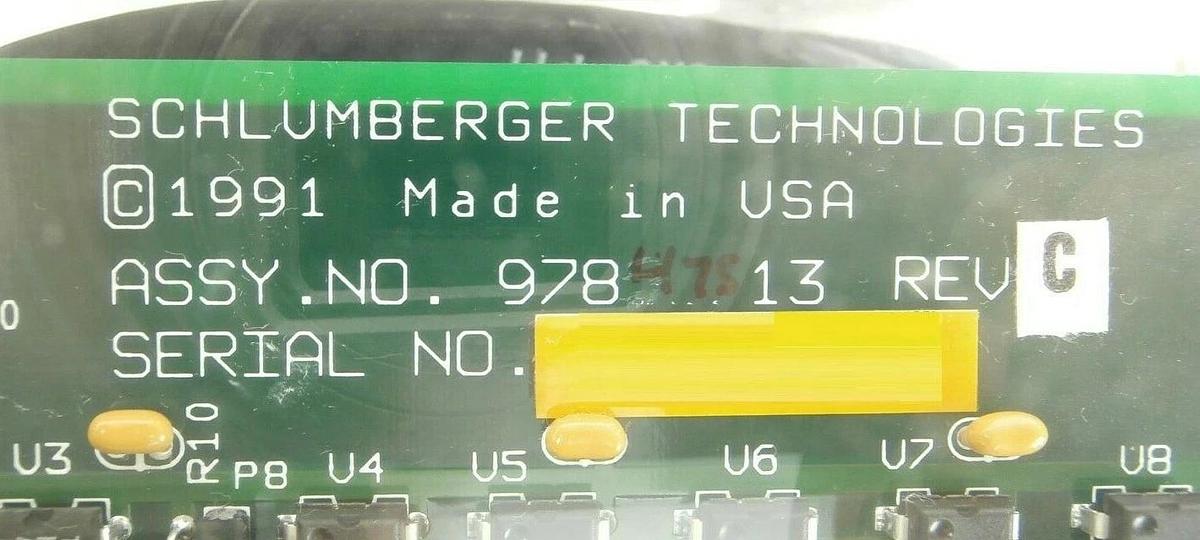 Used Schlumberger Technologies 97847513 High Voltage Control Module IDS 10000 Working