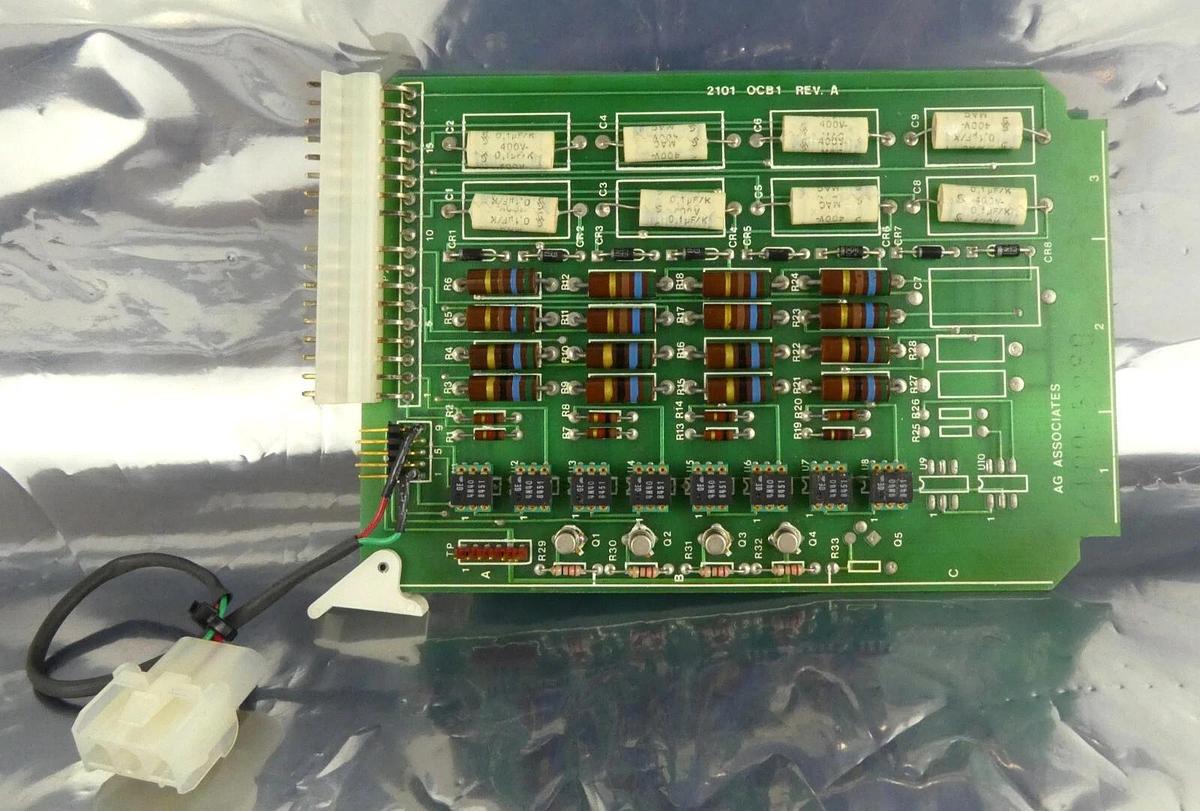 Used AG Associates 7100-5080 Heatpulse Oven Control PCB 2101 OCB1 Working Surplus