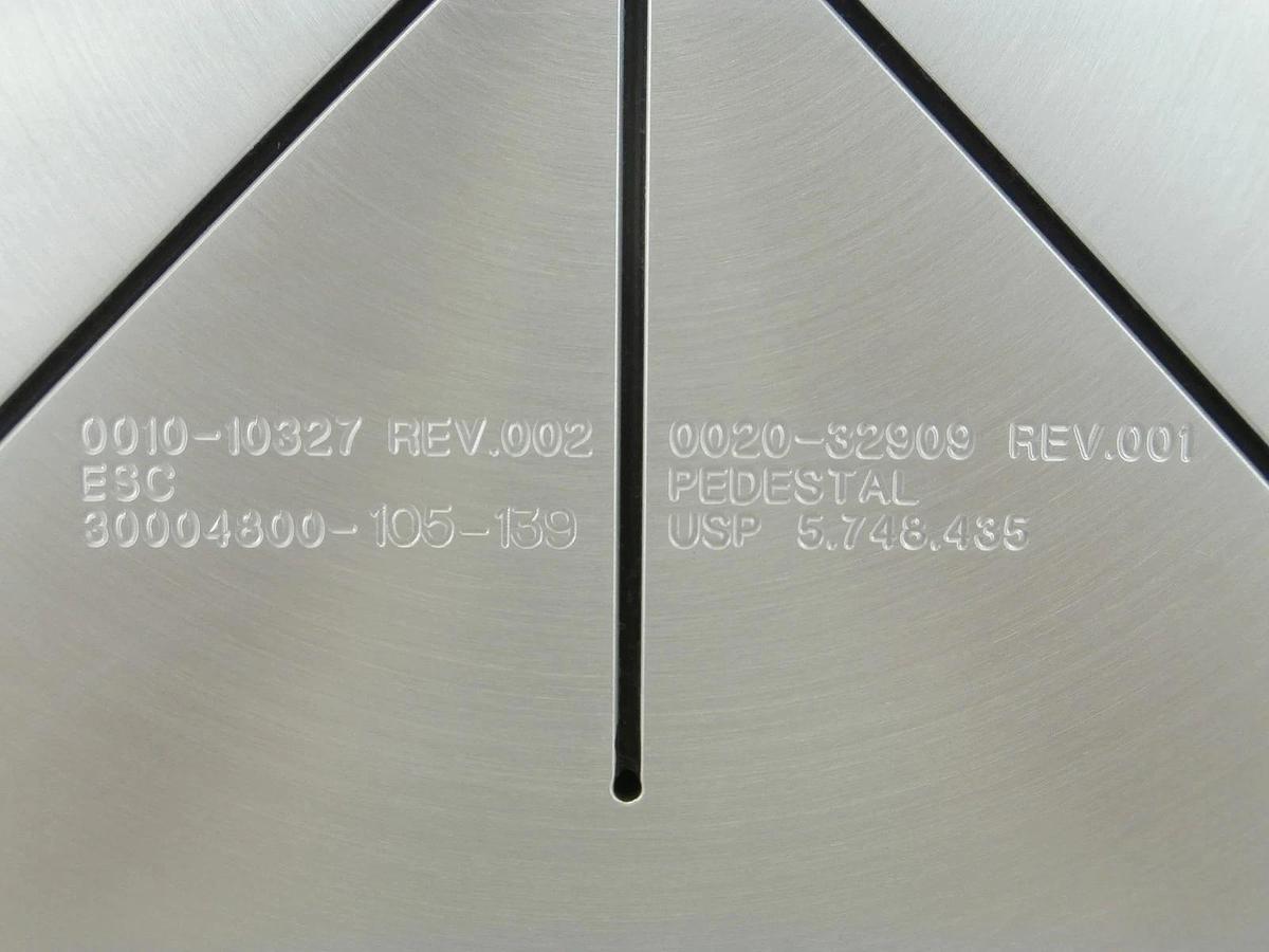 Used AMAT Applied Materials 0010-10327 200mm ESC Wafer Flat Pedestal Working