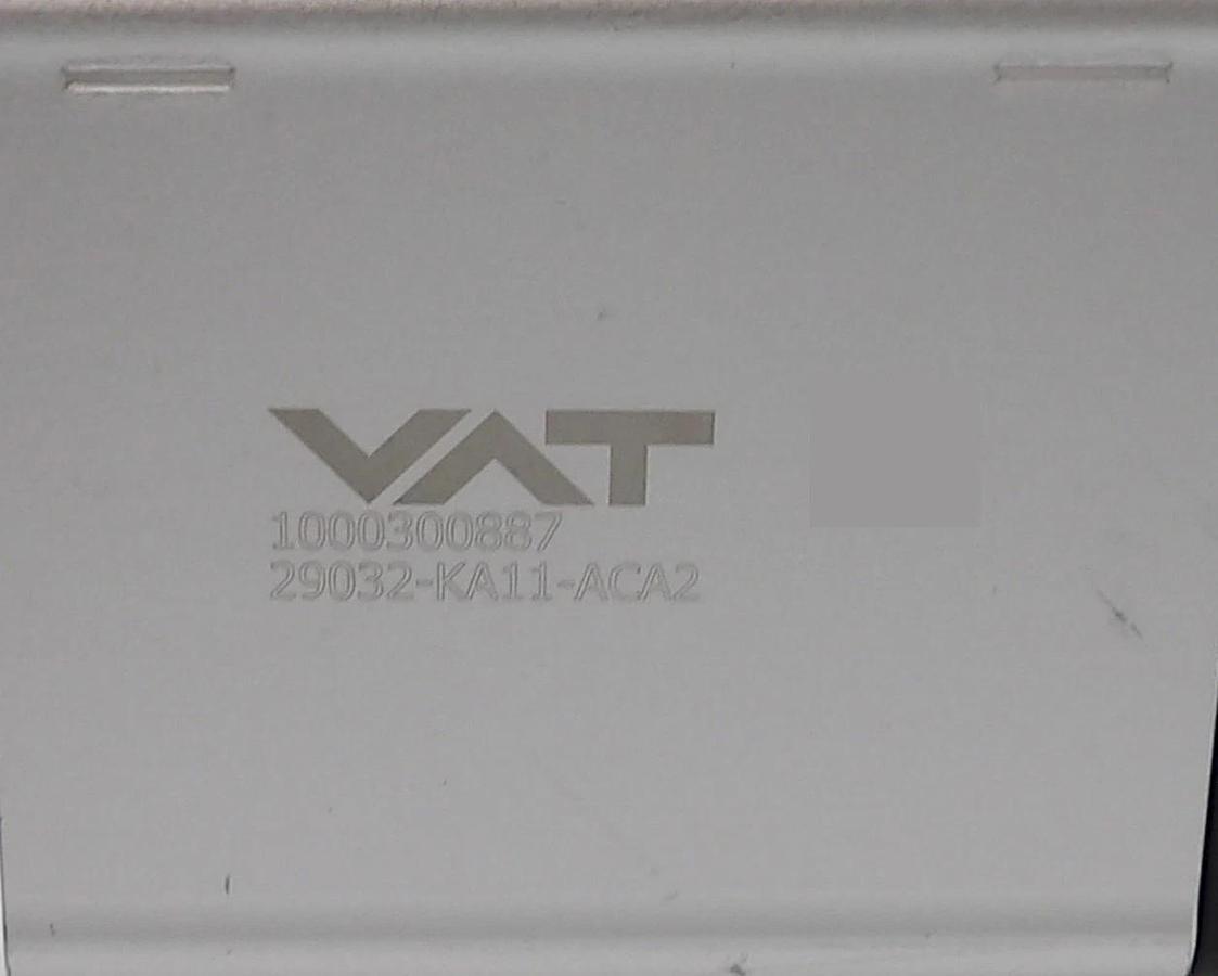 Used VAT 29032-KA11-ACA2 Pneumatic Angle Valve Reseller Lot of 3 Working Surplus