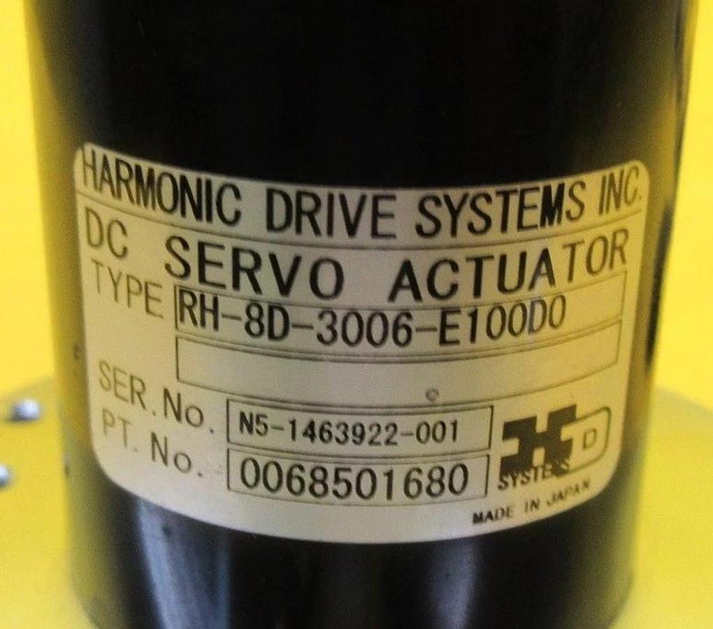 Used Harmonic Drive Systems RH-8D-3006-E100D0 DC Servo Actuator Nikon NSR-S307E Used