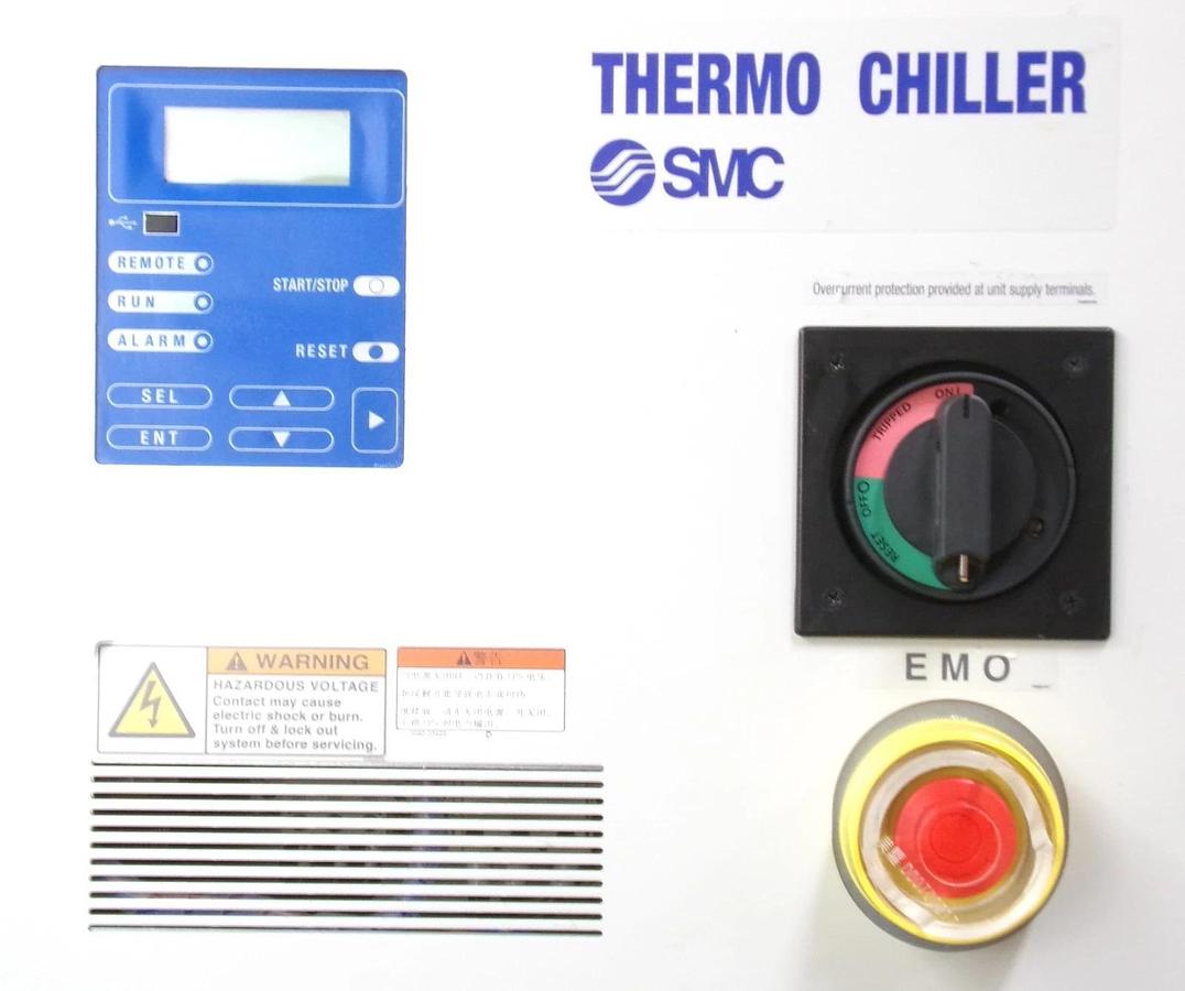 Used SMC HRZ008-L-D-X066 Recirculating Chiller THERMO CHILLER HRZ Series Surplus