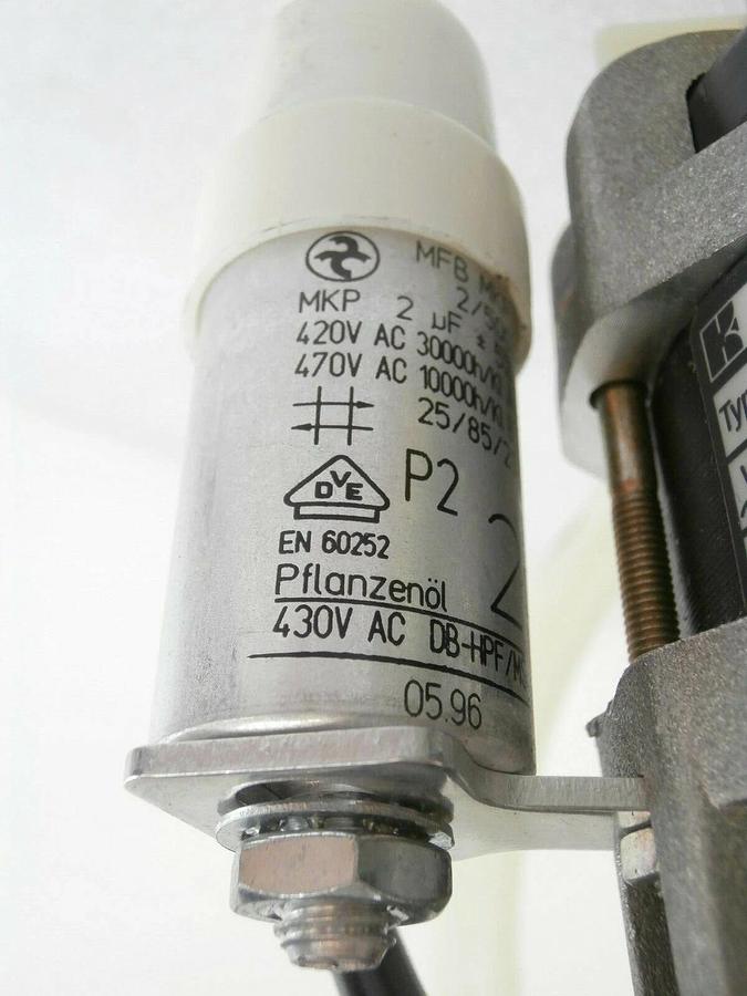 Used KNF Neuberger PM 11488-NPK09 Diaphragm Vacuum Pump Assembly Working Surplus
