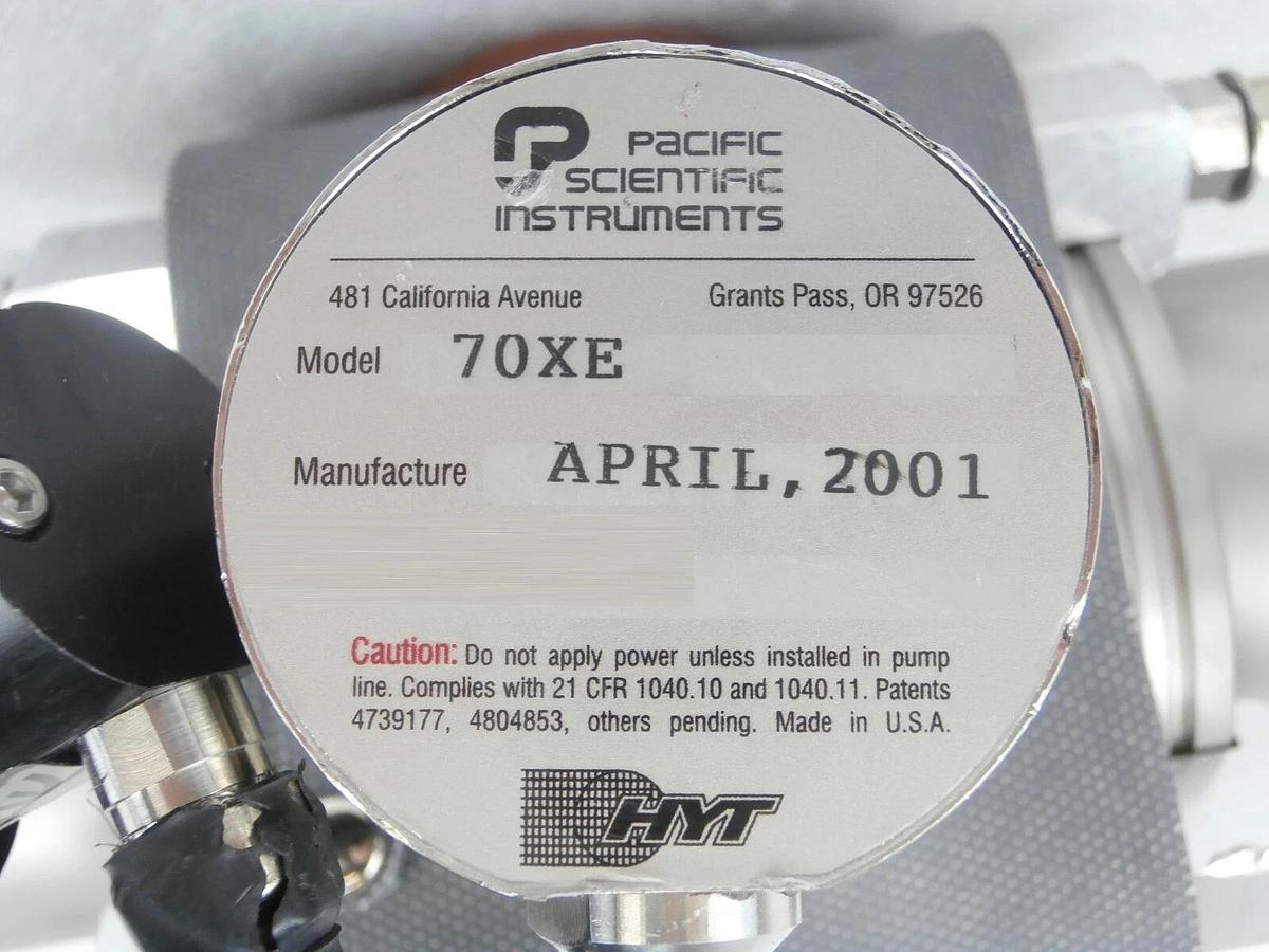 Used Pacific Scientific 70XE Laser Assembly Vacuum Tube ISO100 Untested As-Is