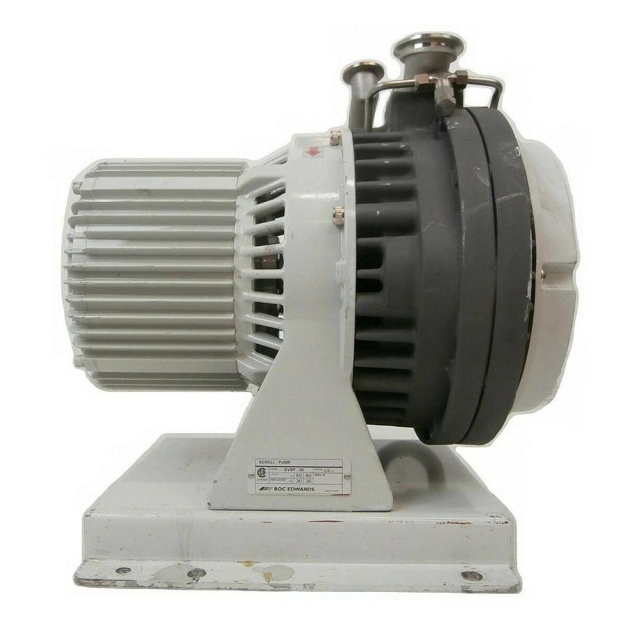 Used GVSP30 Edwards A710-04-907 Dry Scroll Vacuum Pump 23255 Hours Tested As-Is