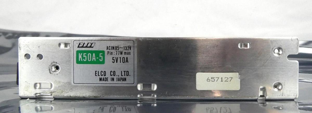 Used Elco K50A-5 AC/DC 77w Power Supply Assembly Working Surplus