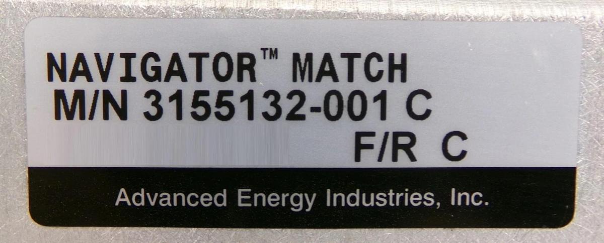 Refurbished Navigator 3013 AE Advanced Energy 3155132-001 RF Match OEM Refurbished