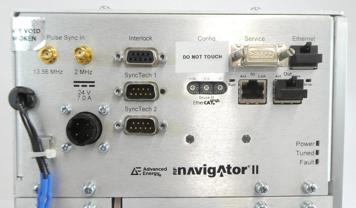 Used Navigator II AE Advanced Energy 3155999-258 13.56 MHz RF Match Unit Working