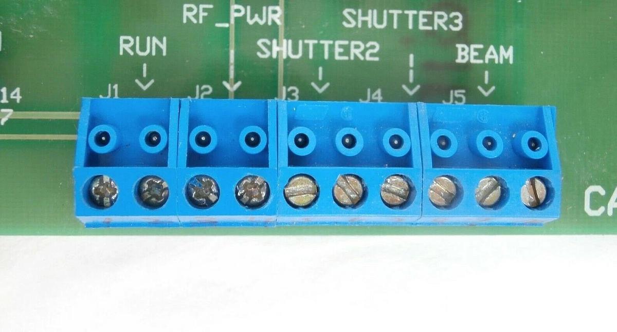 Used Cardos U1-209 Shutter Beam PCB Veeco Microetch 1201  Working Surplus