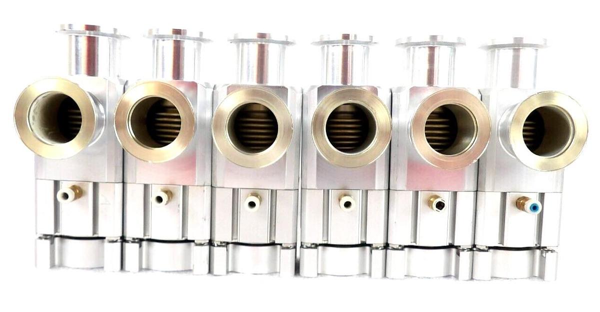 Used SMC XLAQ-25-X692 High Vacuum Valve XLA Vacuum Series Lot of 6 Working