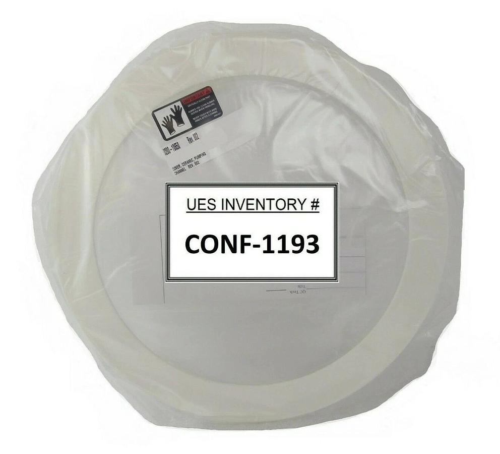 Refurbished AMAT Applied Materials 0200-10650 Ceramic Pumping Channel Cover Refurbished