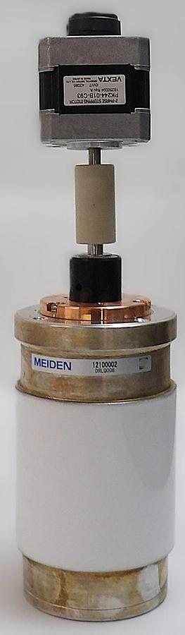 Used Meiden 12100003 Variable Vacuum Capacitor Lot of 2 Working