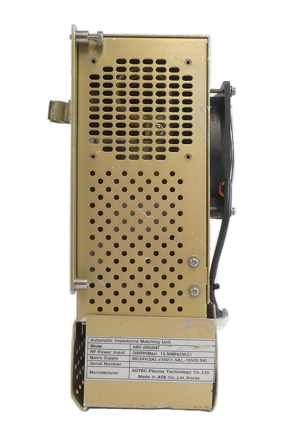 Used ADTEC Plasma Technology AMV-2000AMT Automatic Impedance Matching Unit Working
