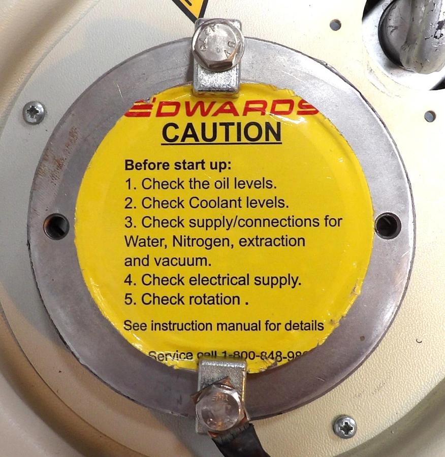 Refurbished iGX100M Edwards NR5158000XS Vacuum Dry Pump IGX100M SS Manufacturer Refurbished