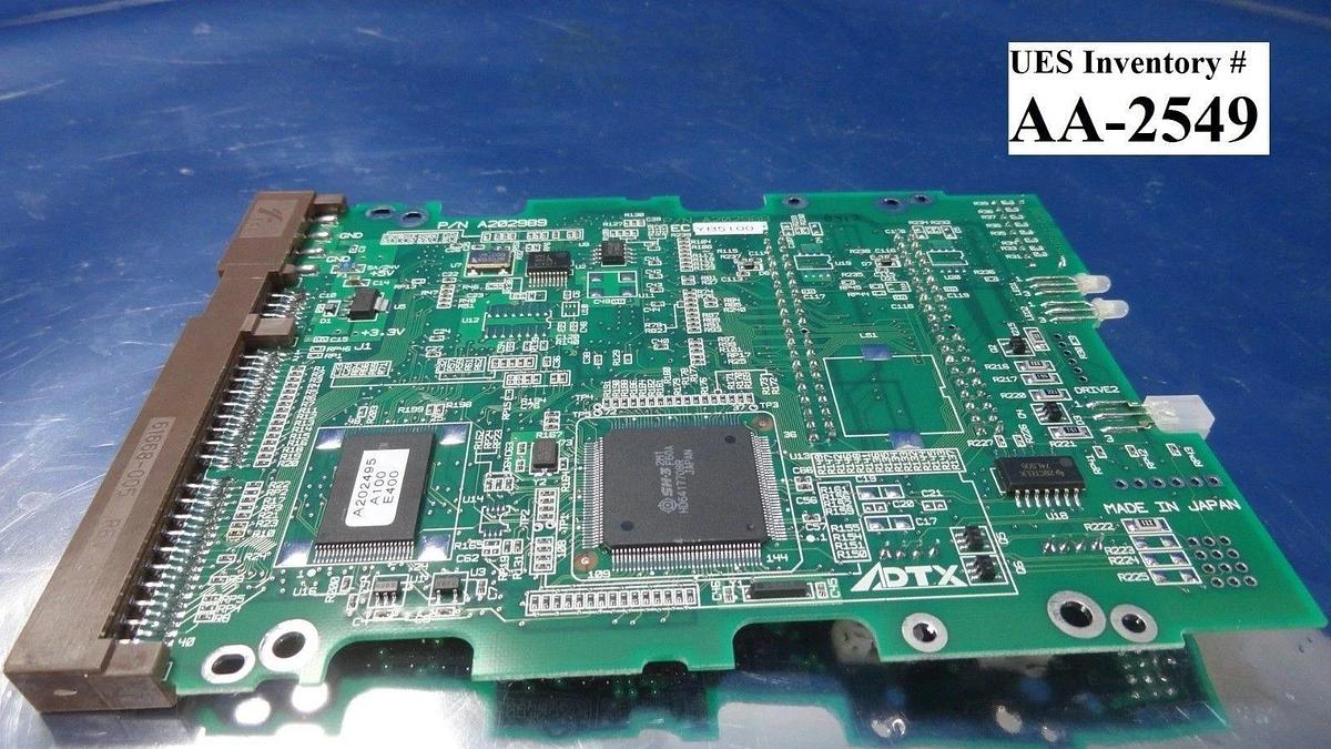 Used TEL Tokyo Electron A202989 Circuit Board PCB A202988 T-3044SS Etcher ECC2 Used