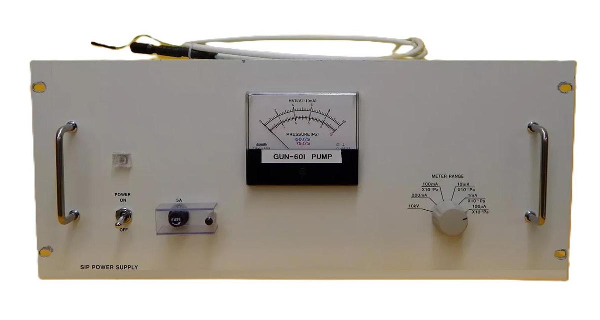 Used JEOL GUN-60L Pump SIP Power Supply JEM-2010F TEM Electron Microscopy Working