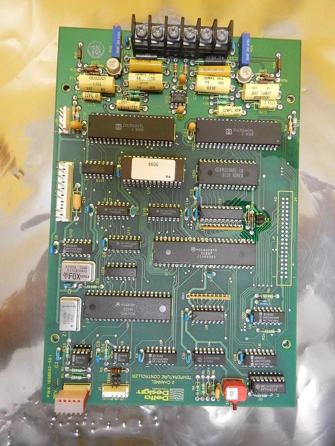 Used Delta Design 1658643-501 2 Channel Temperature Controller Board PCB Used Working