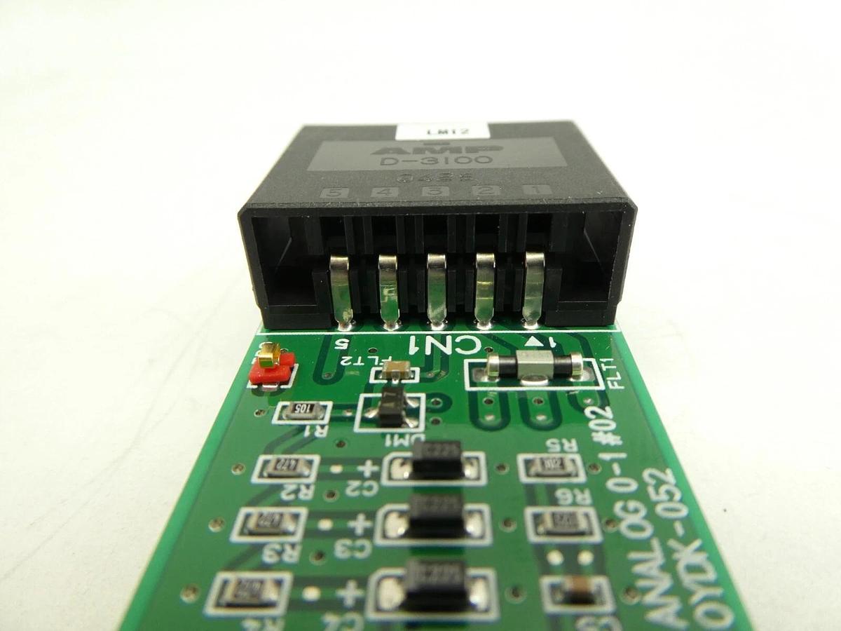 Used TEL Tokyo Electron OYDK-052 Connector Board PCB ANALOG 0-1 #02 Lithius Working