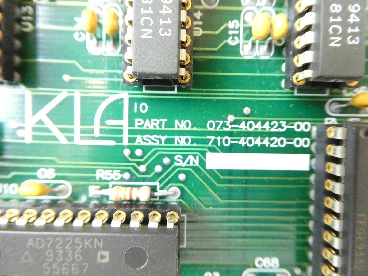 Used KLA-Tencor 073-404423-00 I/O PCB Card 710-404420-00 5100 Working Surplus