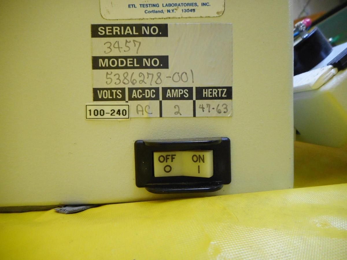 Used SCI BOC 5386278-001 Gas Cabinet Control Box SpecraSafe Used Working
