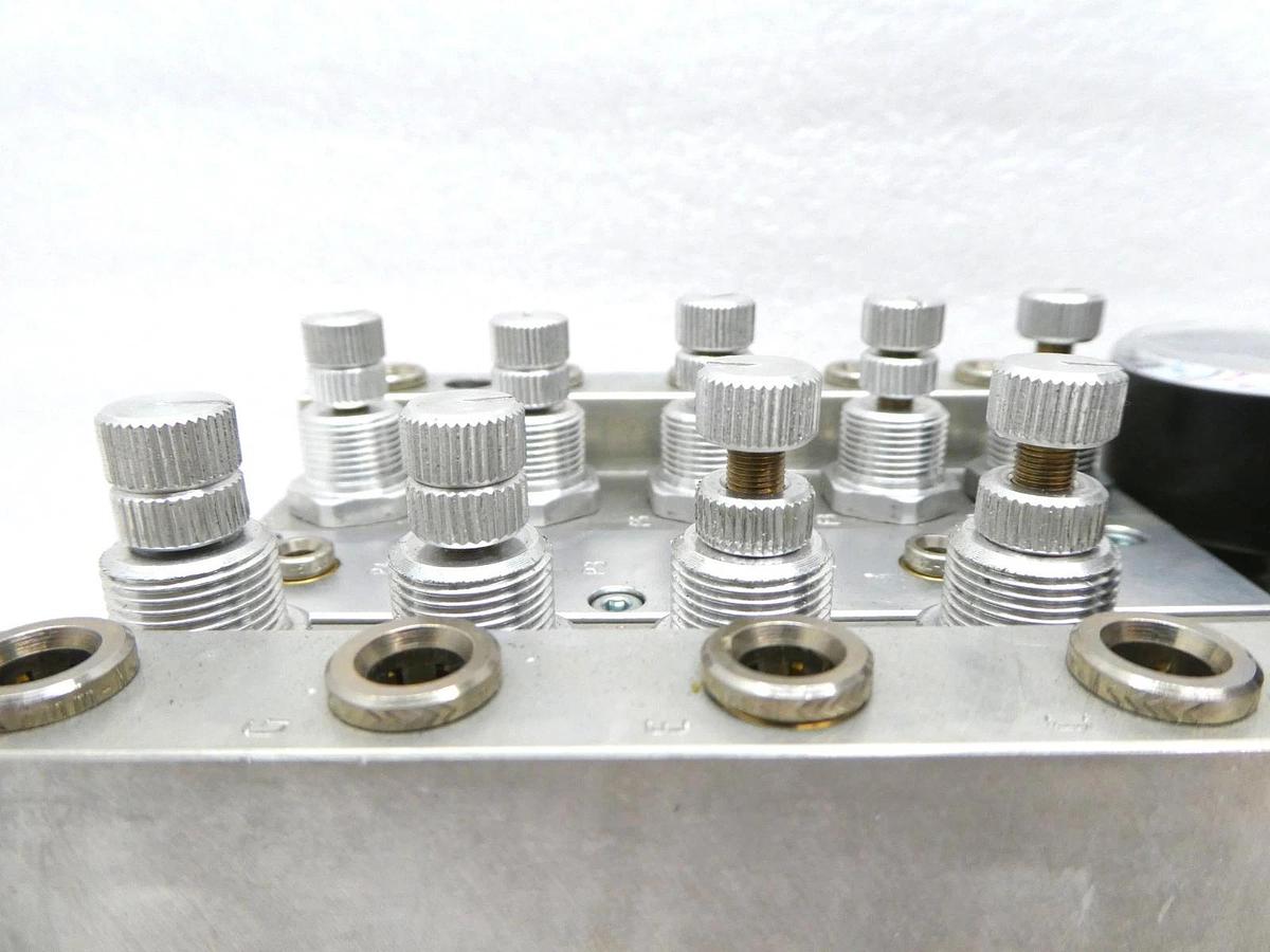 Used Norgren SPGB/35085/1 Pneumatic Manifold E28705037 Edwards TPU Used Working