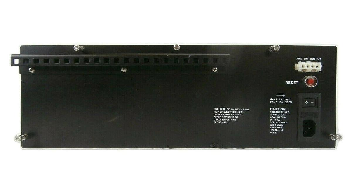Used Comark TM 14 Slot Chassis Power Supply Panel Veeco 1201 52-02370-001 Working