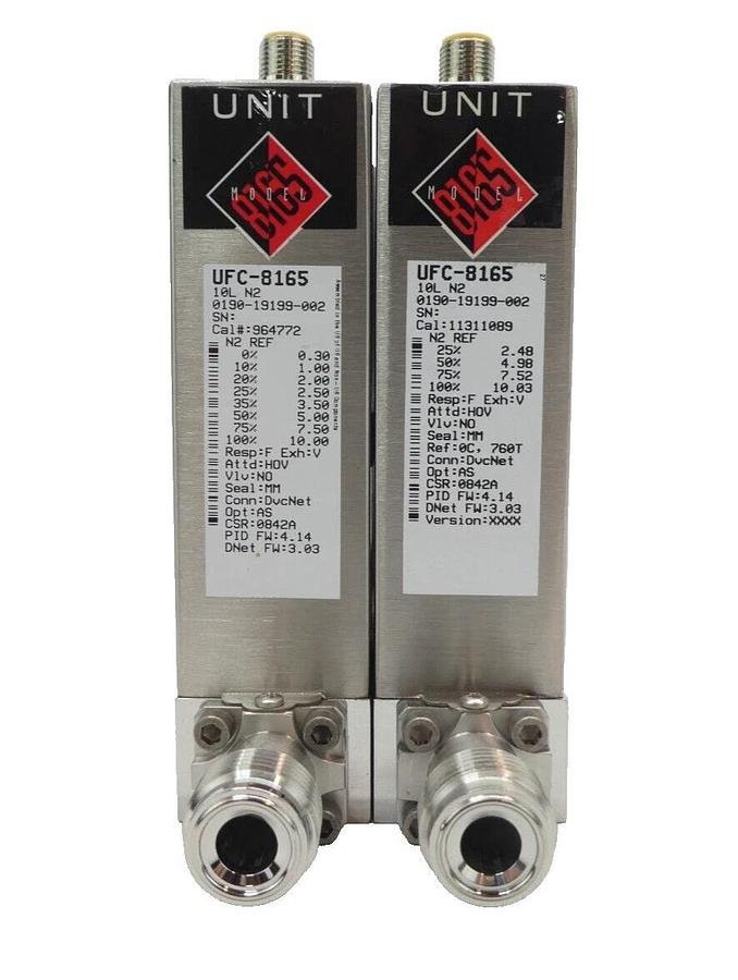 Used UNIT Instruments UFC Mass Flow Controller MFC UFC-3161 UFC-8165 Lot of 15 Spare